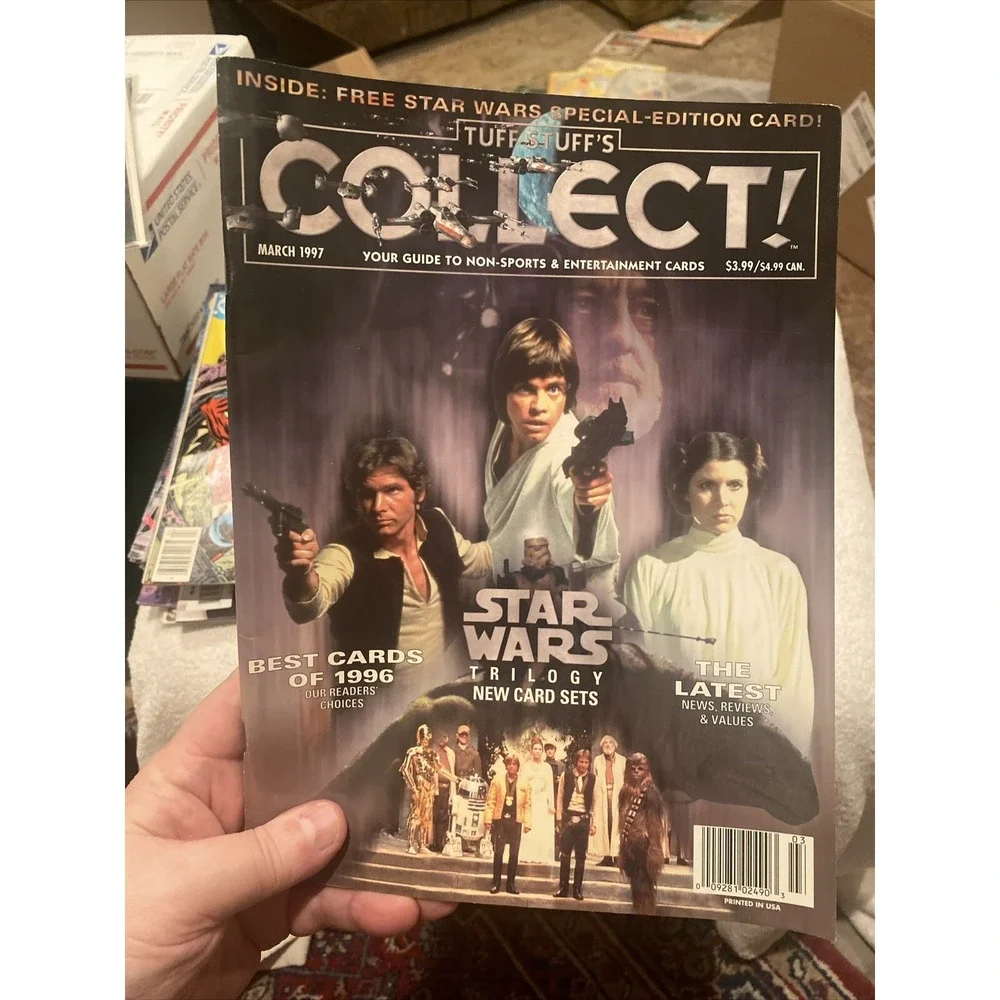Tuff Stuff's Collect! Vol 5 No 1, March 1997, Star‎ Wars Cover